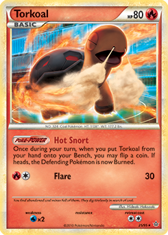 Torkoal 25/95 Pokémon card from Unleashed for sale at best price