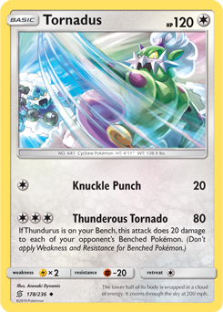 Tornadus 178/236 Pokémon card from Unified Minds for sale at best price