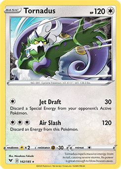 Tornadus 142/185 Pokémon card from Vivid Voltage for sale at best price