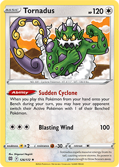 Tornadus 126/172 Pokémon card from Brilliant Stars for sale at best price