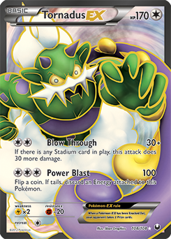 Tornadus EX 108/108 Pokémon card from Dark Explorers for sale at best price