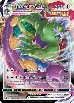 Tornadus VMAX 125/198 Pokémon card from Chilling Reign for sale at best price
