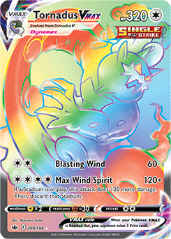 Tornadus VMAX 209/198 Pokémon card from Chilling Reign for sale at best price