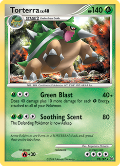 Torterra 39/127 Pokémon card from Platinuim for sale at best price