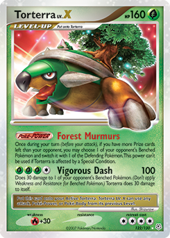 Torterra LV.X 122/130 Pokémon card from Diamond & Pearl for sale at best price