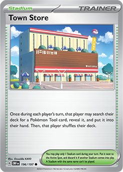 Town Store 196/197 Pokémon card from Obsidian Flames for sale at best price