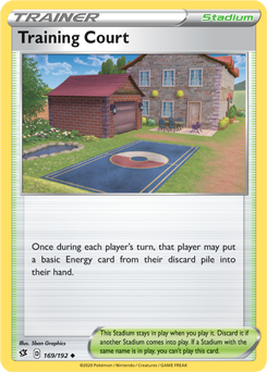 Training Court 169/192 Pokémon card from Rebel Clash for sale at best price