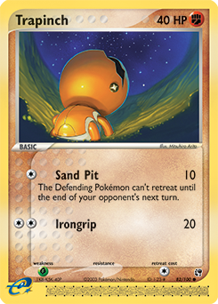 Carte Pokémon Kraknoix 82/100 de la série Ex Tempête de Sable en vente au meilleur prix