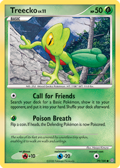 Treecko 79/100 Pokémon card from Stormfront for sale at best price