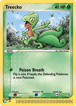 Treecko 75/109 Pokémon card from Ex Ruby & Sapphire for sale at best price