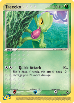 Treecko 80/97 Pokémon card from Ex Dragon for sale at best price