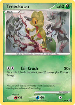 Carte Pokémon Treecko 78/99 de la série Arceus en vente au meilleur prix