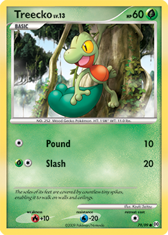 Carte Pokémon Treecko 79/99 de la série Arceus en vente au meilleur prix