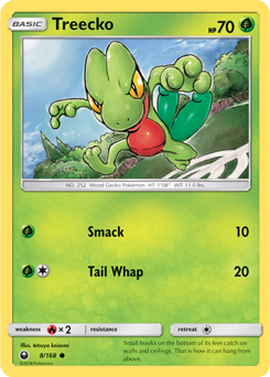 Treecko 8/168 Pokémon card from Celestial Storm for sale at best price