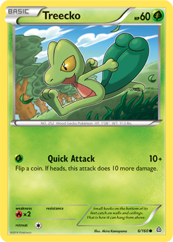 Treecko 6/160 Pokémon card from Primal Clash for sale at best price
