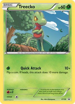 Treecko XY36 Pokémon card from XY Promos for sale at best price