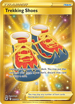 Trekking Boots 215/189 Pokémon card from Astral Radiance for sale at best price