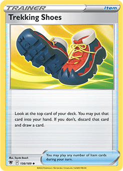 Trekking Shoes 156/189 Pokémon card from Astral Radiance for sale at best price
