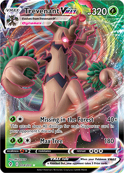 Trevenant VMAX 14/203 Pokémon card from Evolving Skies for sale at best price