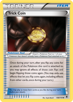 Trick Coin 108/119 Pokémon card from Phantom Forces for sale at best price