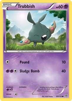 Trubbish 64/135 Pokémon card from Plasma Storm for sale at best price