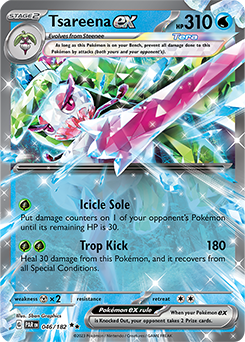Tsareena ex 46/182 Pokémon card from Paradox Rift for sale at best price