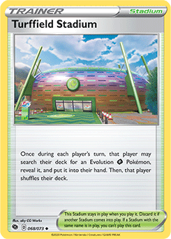Turffield Stadium 068/073 Pokémon card from Champion s Path for sale at best price