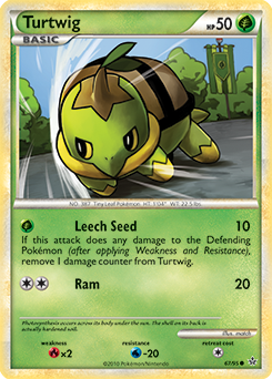 Turtwig 67/95 Pokémon card from Unleashed for sale at best price