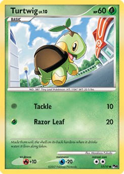 Turtwig 17/17 Pokémon card from POP 6 for sale at best price