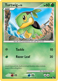 Turtwig 17/17 Pokémon card from POP 8 for sale at best price