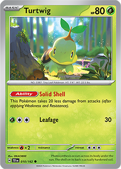 Turtwig 10/162 Pokémon card from Temporal Forces for sale at best price