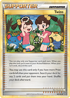 Twins 89/102 Pokémon card from Triumphant for sale at best price