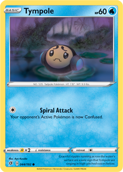 Tympole 44/192 Pokémon card from Rebel Clash for sale at best price