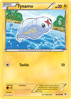 Tynamo 39/101 Pokémon card from Noble Victories for sale at best price