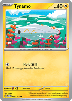 Tynamo 59/217 Pokémon card from Ascended Heroes for sale at best price