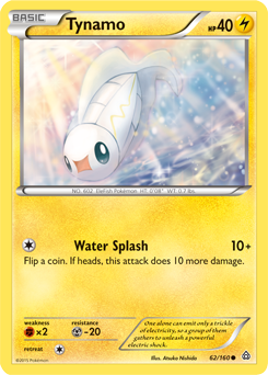 Tynamo 62/160 Pokémon card from Primal Clash for sale at best price