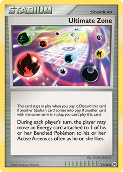 Carte Pokémon Ultimate Zone 91/99 de la série Arceus en vente au meilleur prix