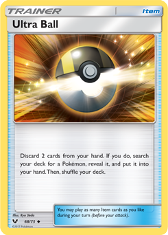 Ultra Ball 68/73 Pokémon card from Shining Legends for sale at best price