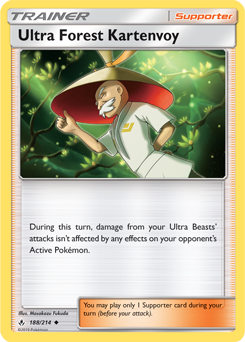Ultra Forest Kartenvoy 188/214 Pokémon card from Unbroken Bonds for sale at best price