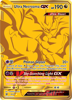 Ultra Necrozma GX 78/70 Pokémon card from Dragon Majesty for sale at best price