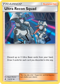 Uncommon Pokémon card Ultra Recon Squad 114/131 from Forbidden Light expansion