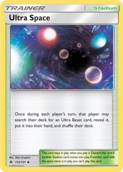 Ultra Space 115/131 Pokémon card from Forbidden Light for sale at best price