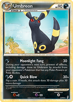 Umbreon 22/95 Pokémon card from Call of Legends for sale at best price