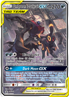 Umbreon & Darkrai GX SM241 Pokémon card from Sun and Moon Promos for sale at best price