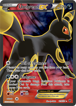 Umbreon EX 119/124 Pokémon card from Fates Collide for sale at best price