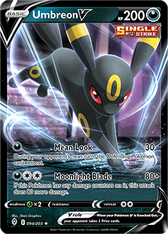 Umbreon V 94/203 Pokémon card from Evolving Skies for sale at best price