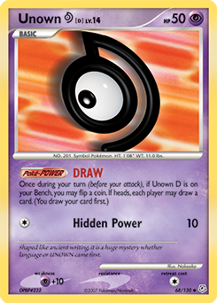 Unown - 55/123 - Uncommon Reverse Holo