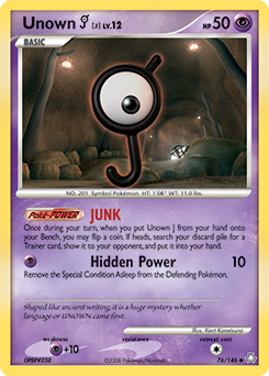 Unown V (79/146) [Diamond & Pearl: Legends Awakened]