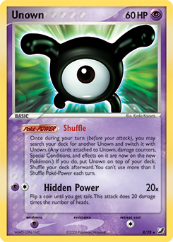 Unown - HeartGold & SoulSilver Pokémon card 55/123