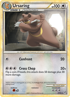 Ursaring 37/95 Pokémon card from Call of Legends for sale at best price